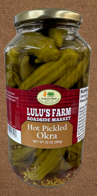 Hot Pickled Okra