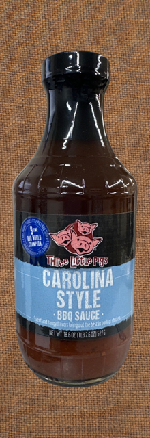 Three Little Pigs Assorted Sauces & Rubs