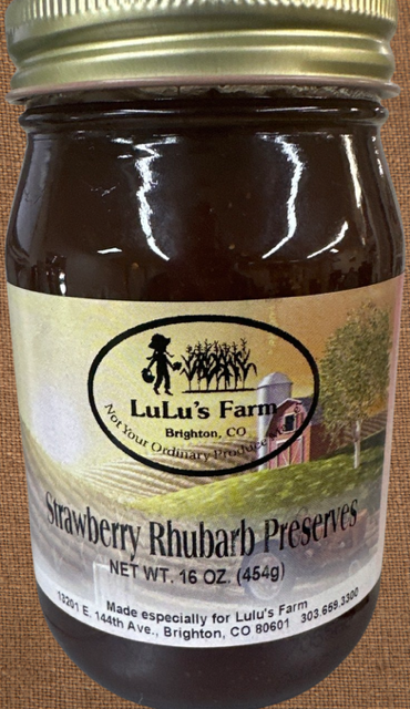 Strawberry Rhubarb Preserves