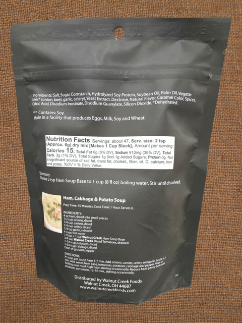 Ham Flavored Soup Base