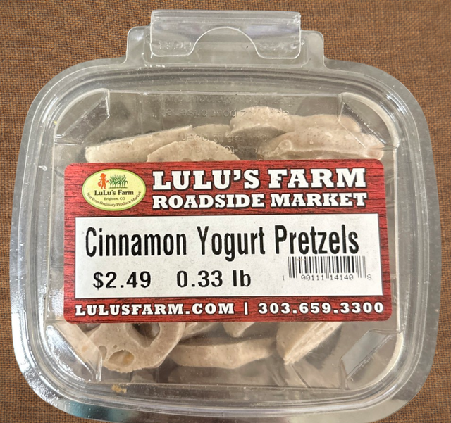 Cinnamon Yogurt Pretzels