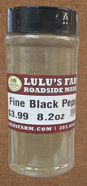Fine Black Pepper