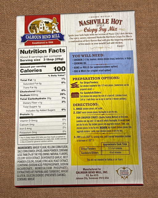 Nashville Hot Crispy Fry Mix