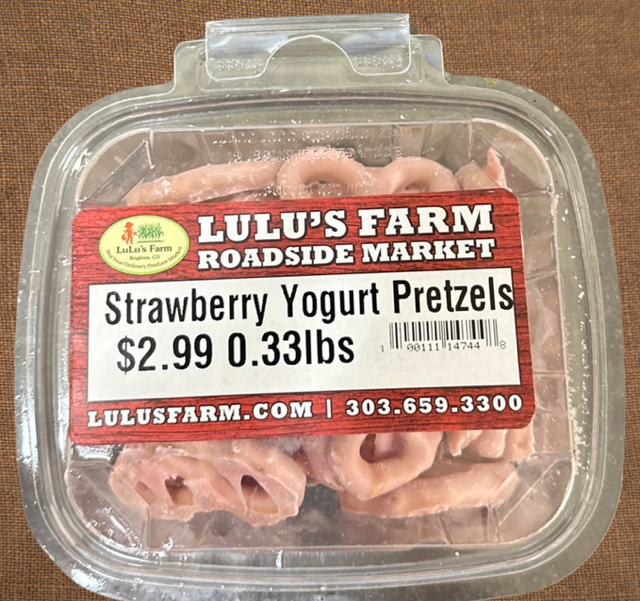 Strawberry Yogurt Pretzels