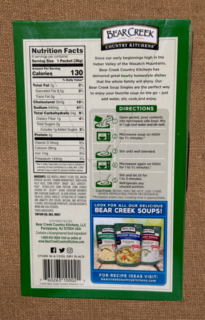 Classic Chicken Noddle Soup Mix