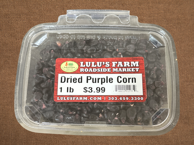 Dried Purple Corn