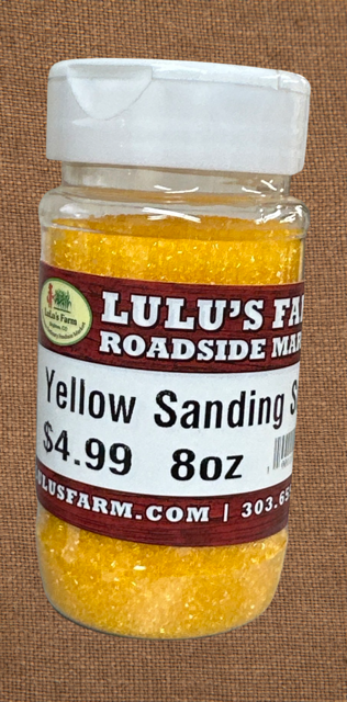 Yellow Sanding Sugar