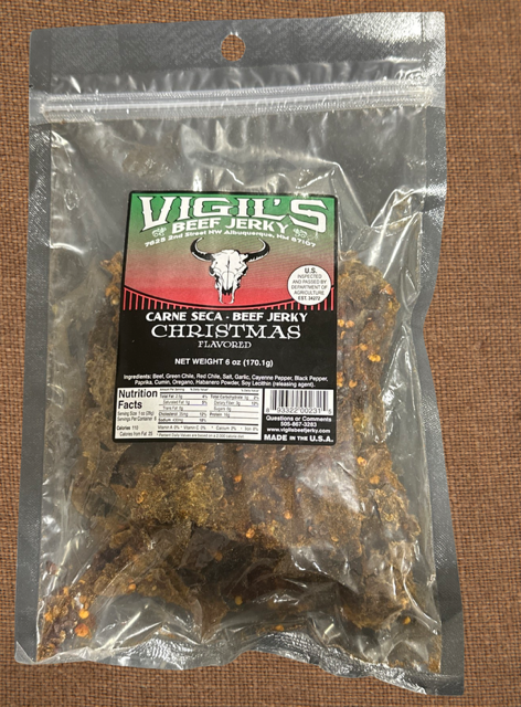 New Mexico Beef Carne Seca Christmas