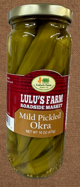 Mild Pickled Okra