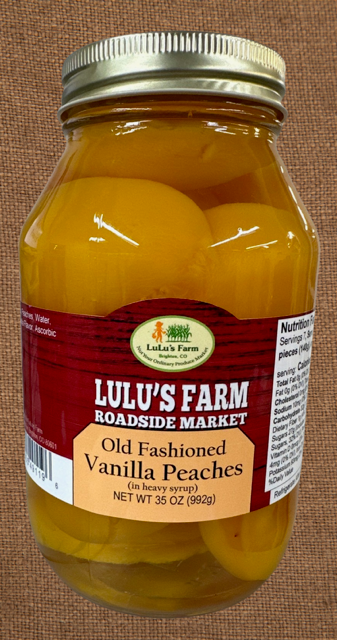 Peaches Vanilla
