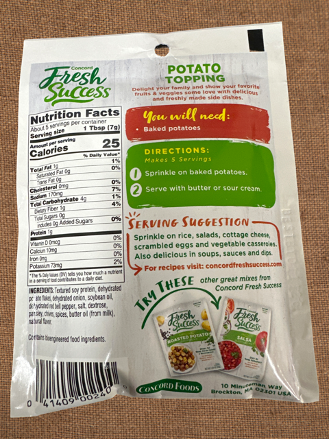 Potato Topping