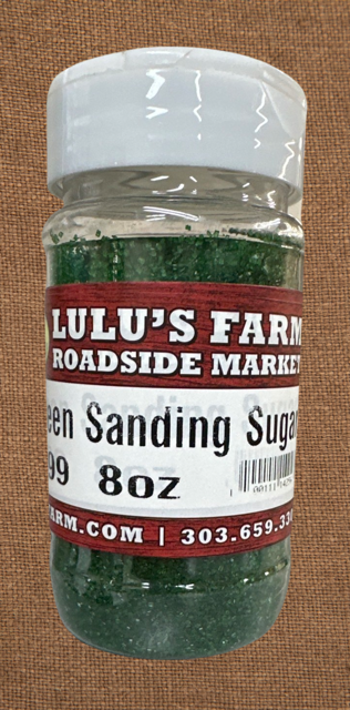 Green Sanding Sugar