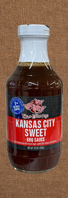 Three Little Pigs Assorted Sauces & Rubs
