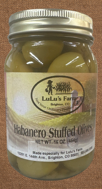 Habanero Stuffed Olives