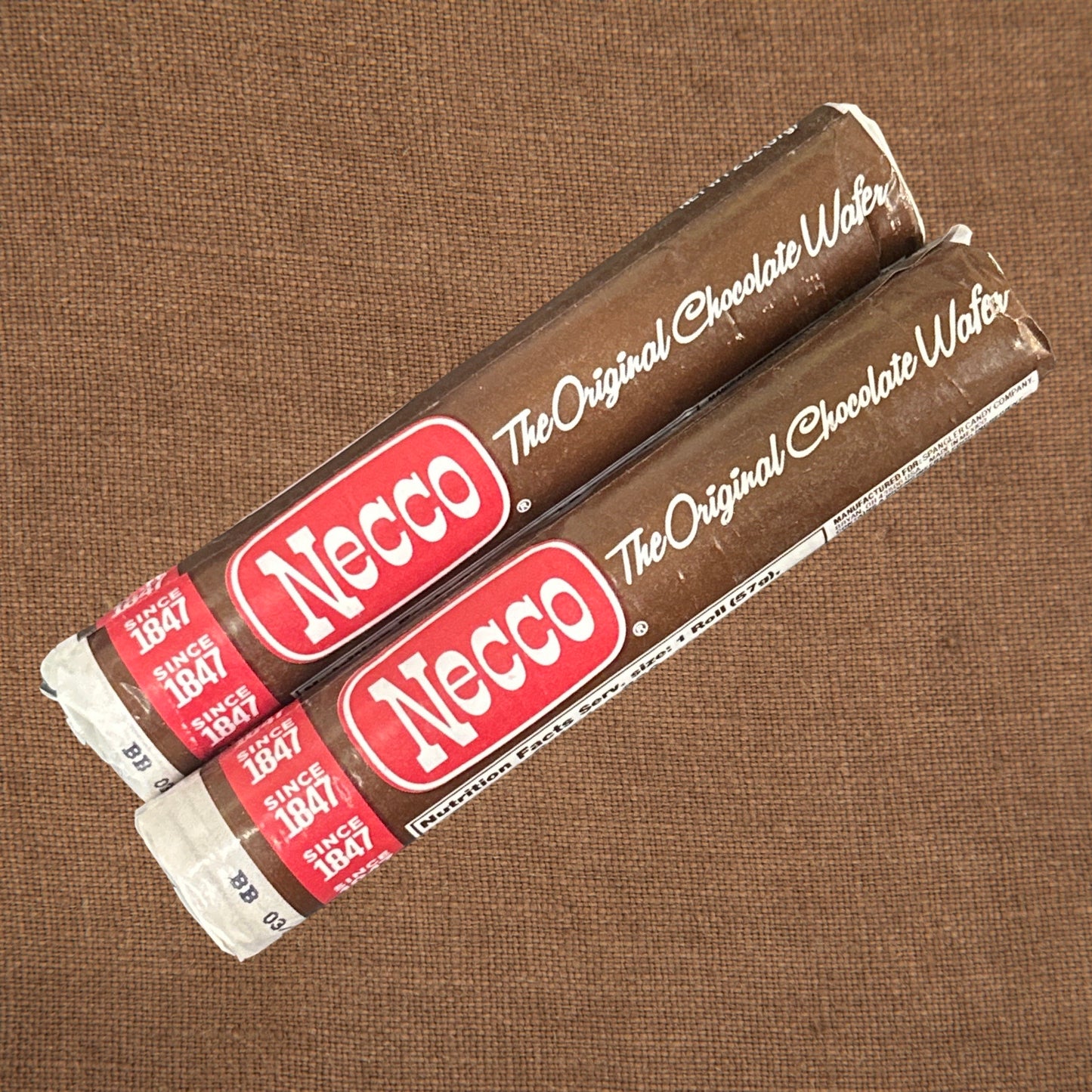 Necco Wafer Candy-Chocolate