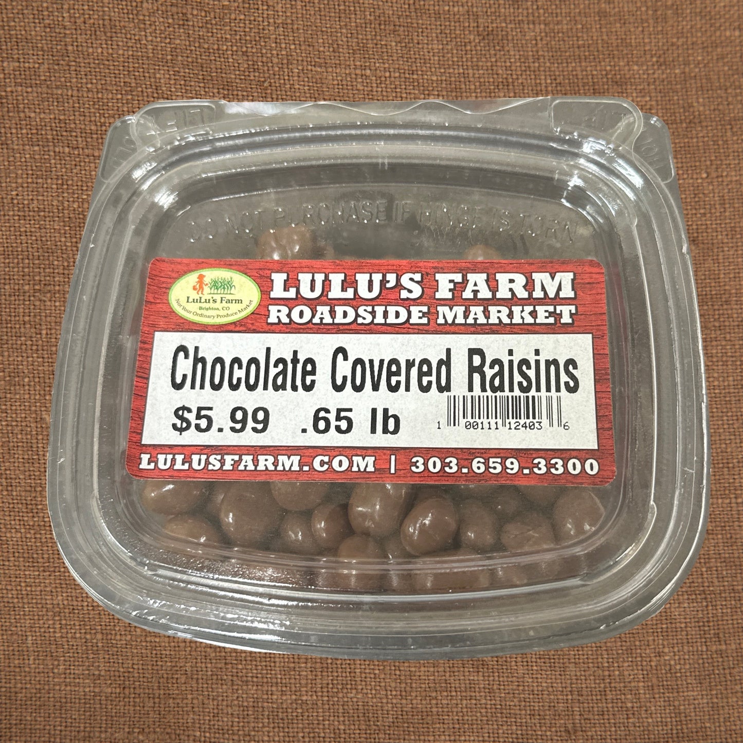 Chocolate Covered Raisins