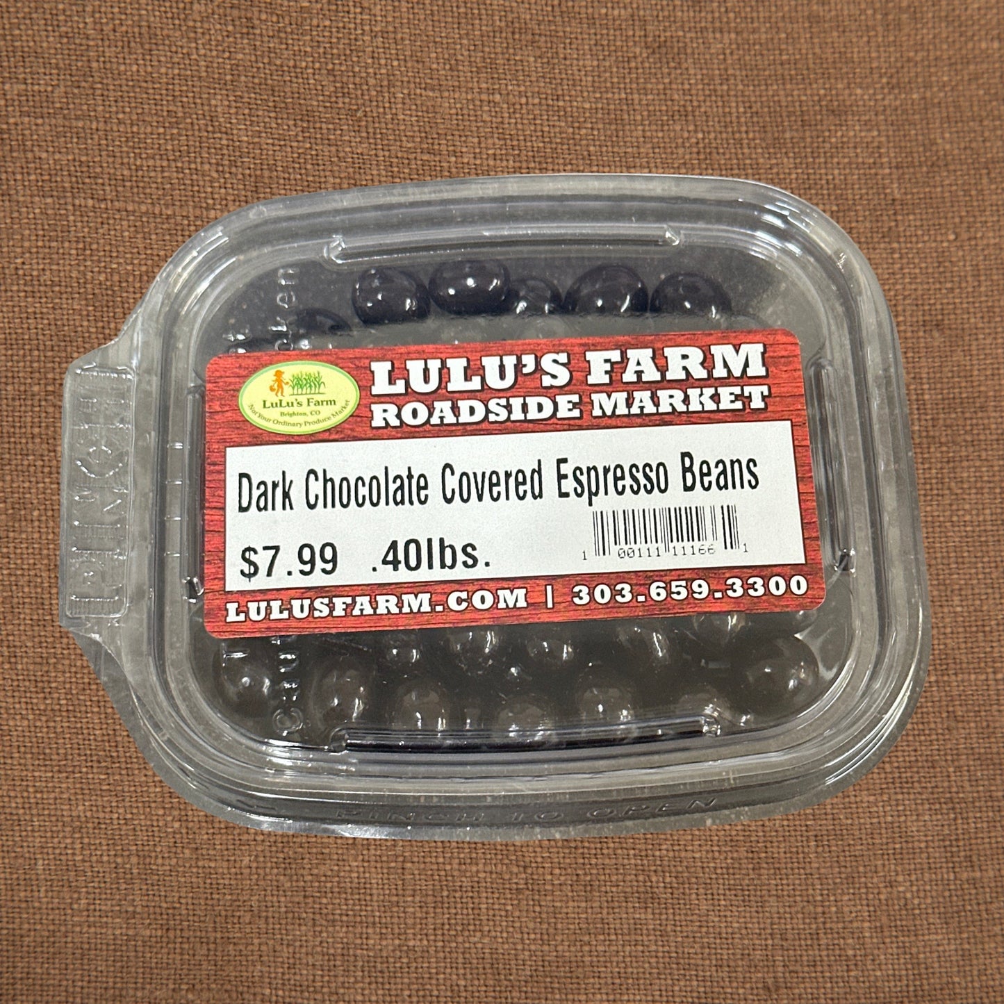 Dark Chocolate Covered Espresso Beans