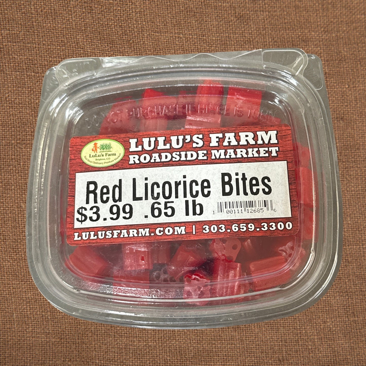 Red Licorice Bites