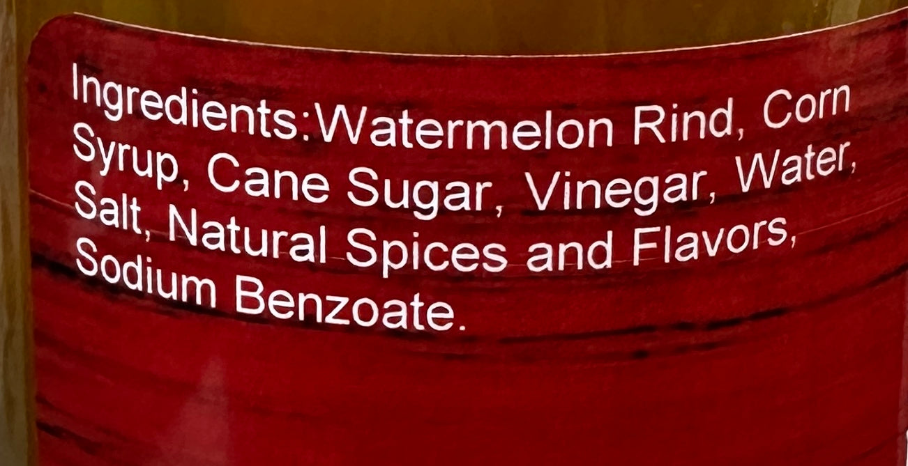 Watermelon Rind Pickles