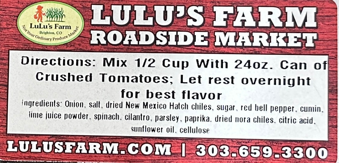 Hatch Chile Salsa Starter