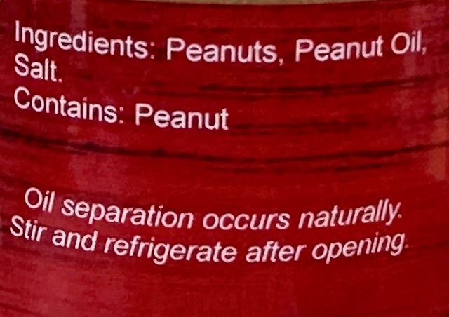 Peanut Butter With Salt