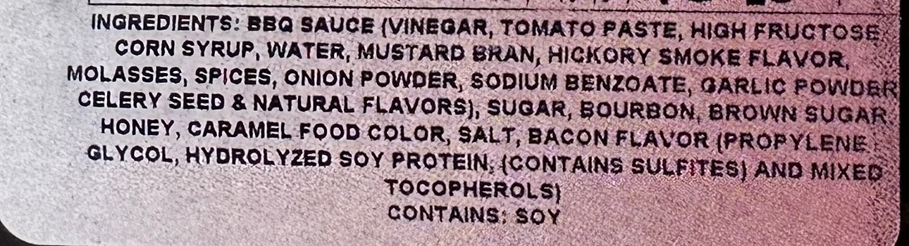 Bacon Bourbon BBQ Sauce