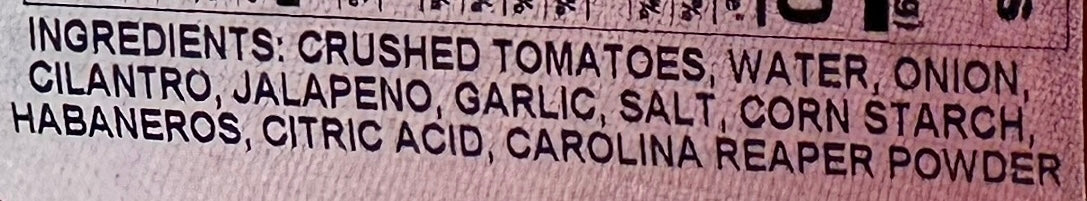 Carolina Reaper Salsa