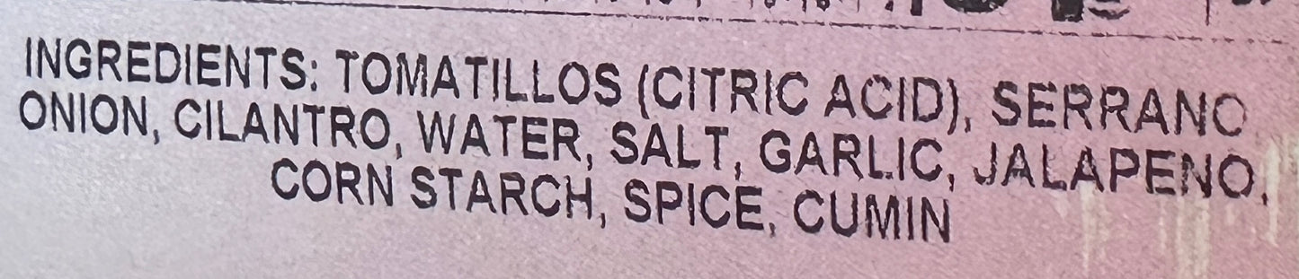 Tomatillo Salsa