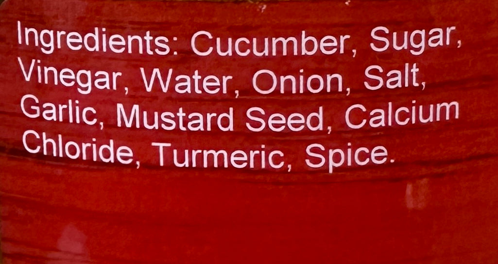 Bread & Butter Pickles 32 oz