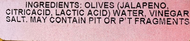 Jalapeno Stuffed Olives