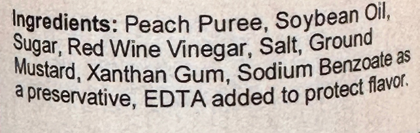 Southern Peach Dressing