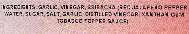 Sriracha Garlic