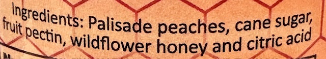 Palisade Peach Jam