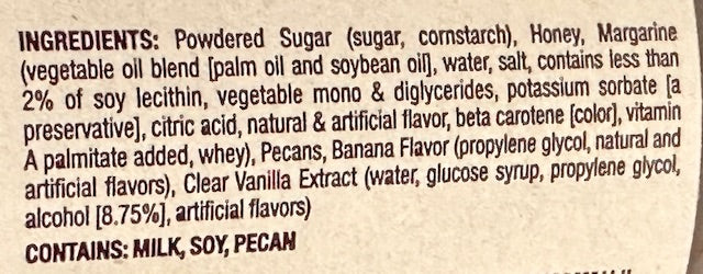 Banana Nut Honey Butter