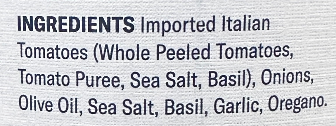 Marinara Sauce