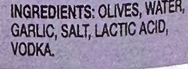 Garlic Olives