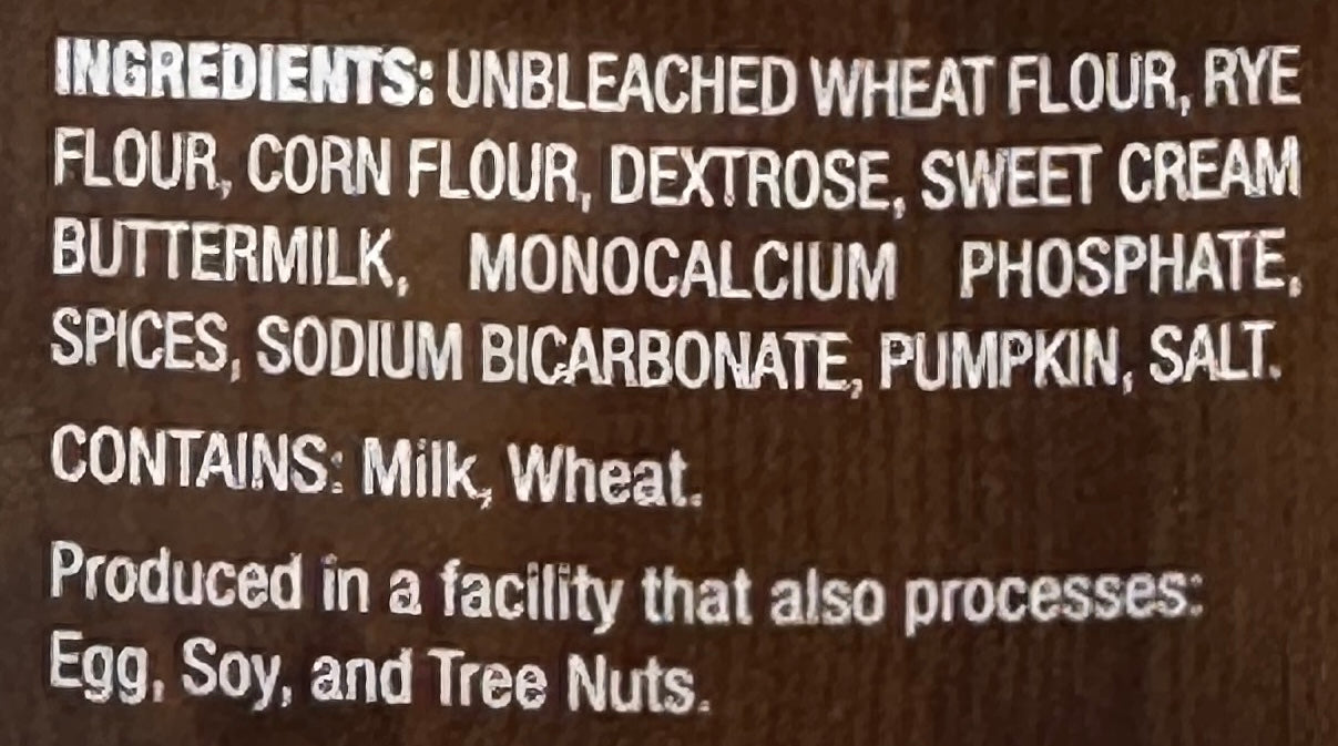 Pumpkin Spice Pancake Mix
