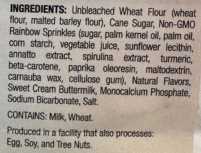 Birthday Cake Pancake Mix