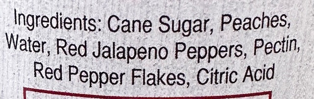 Hot Pepper Peach Jam
