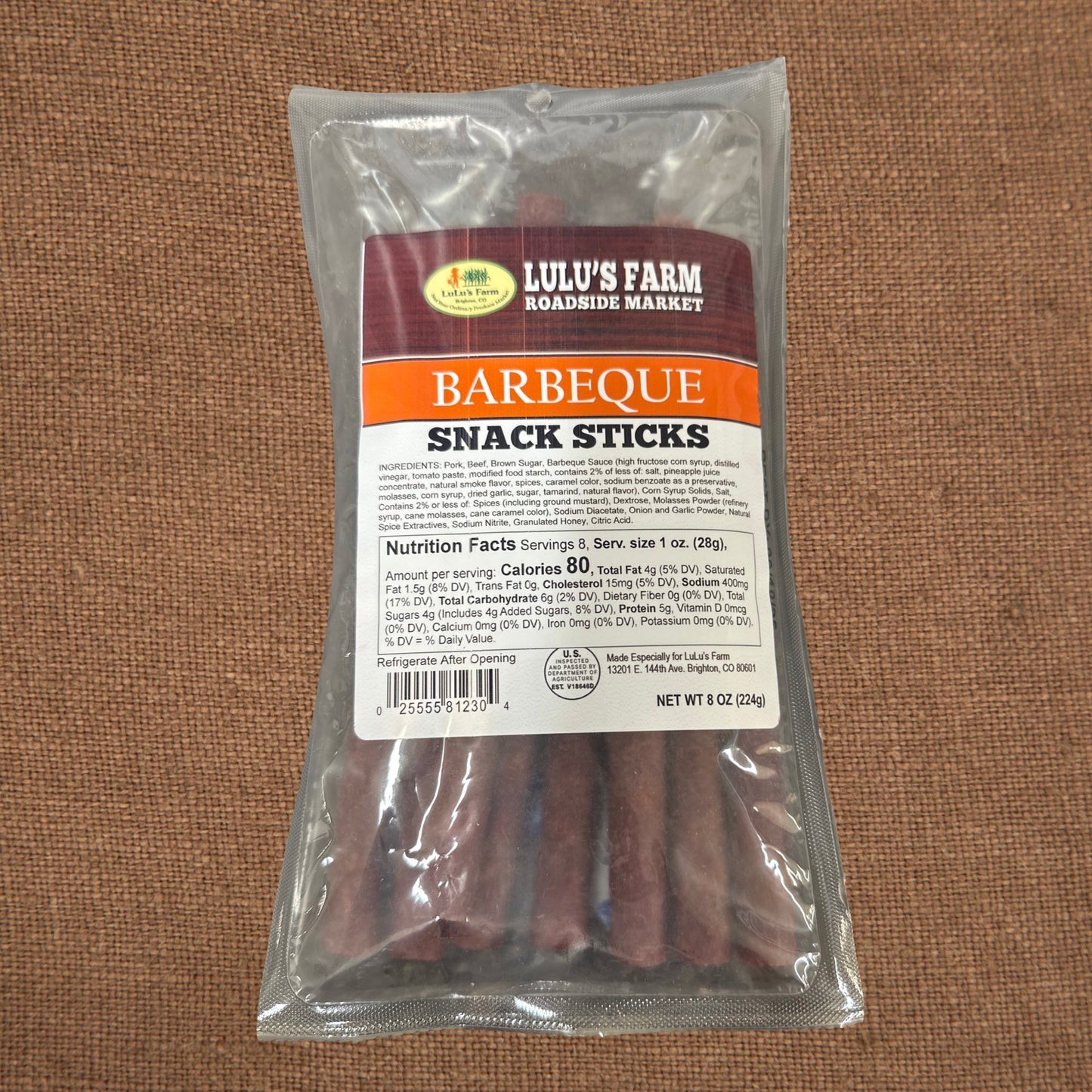 Barbeque Snack Sticks