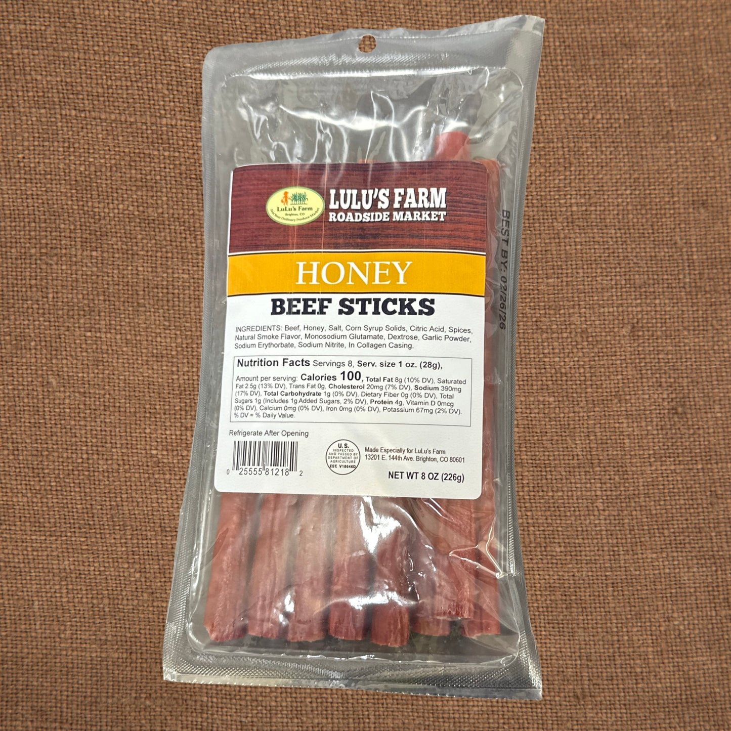 Honey Beef Sticks