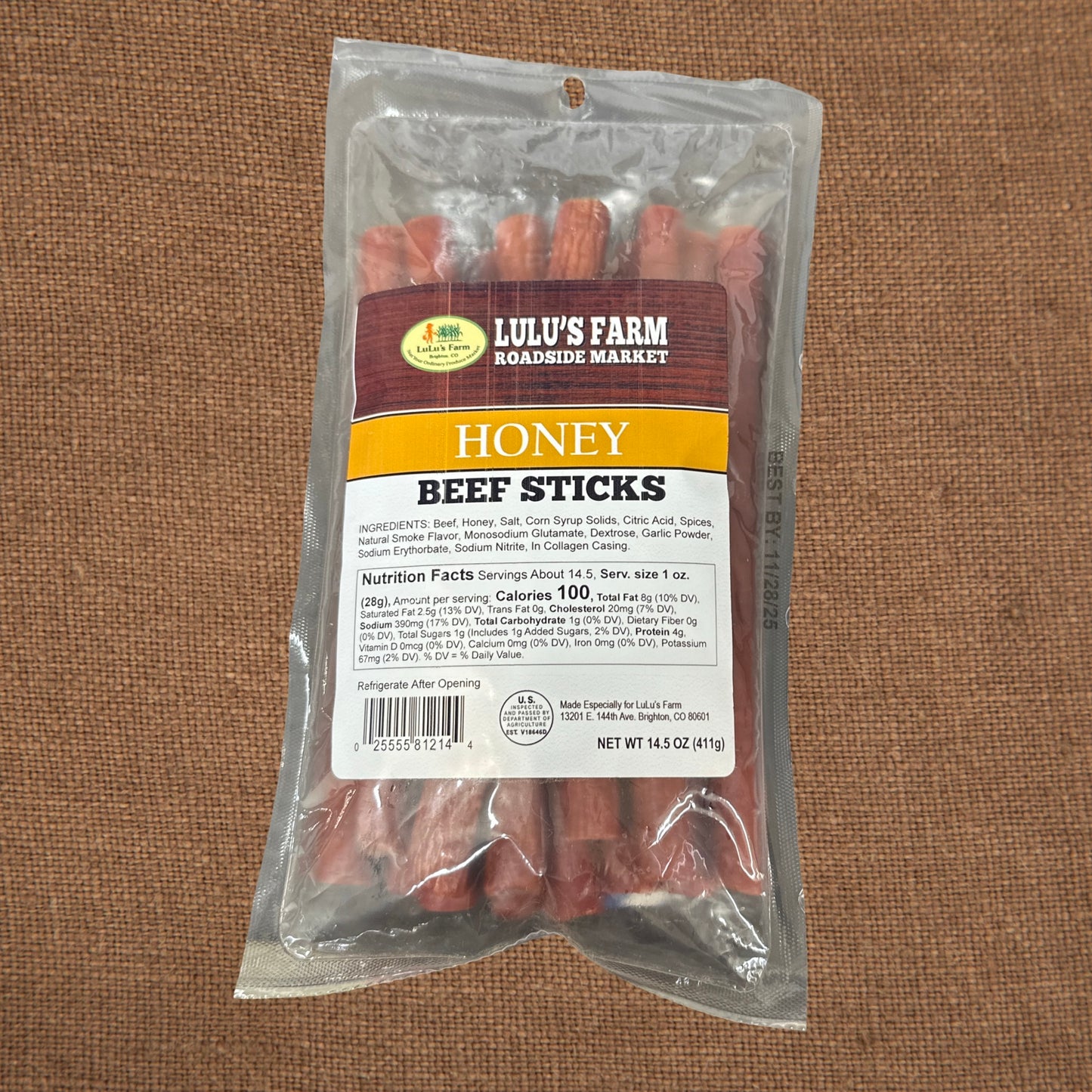Honey Beef Sticks