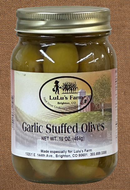 Garlic Stuffed Olives