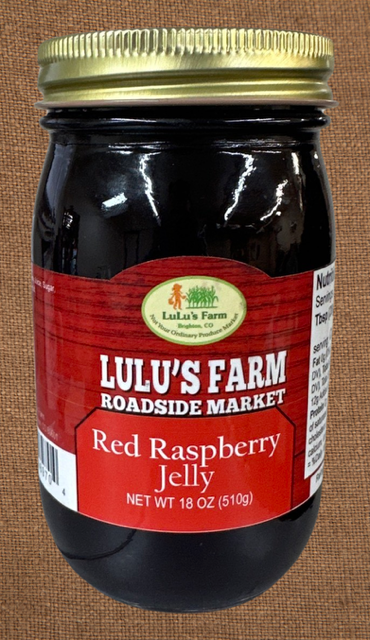 Red Raspberry Jelly Label Red Raspberry Jelly – The Chili Guys | Lulu's Farm