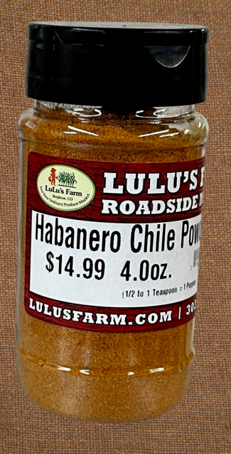 Habanero Chile Powder 100%
