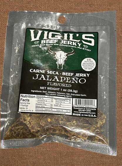 New Mexico Beef Carne Seca Jalapeno