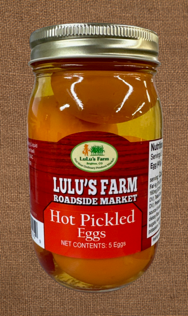 Hot Pickled Eggs