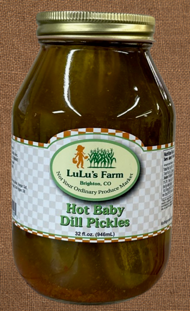 Hot Baby Dill Pickles