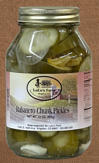 Habanero Chunk Pickles