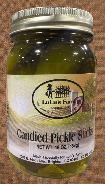 Candied Pickle Sticks